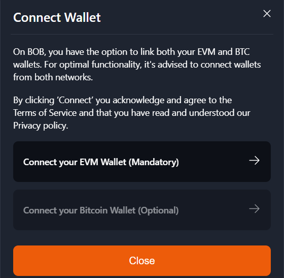 Connect wallet